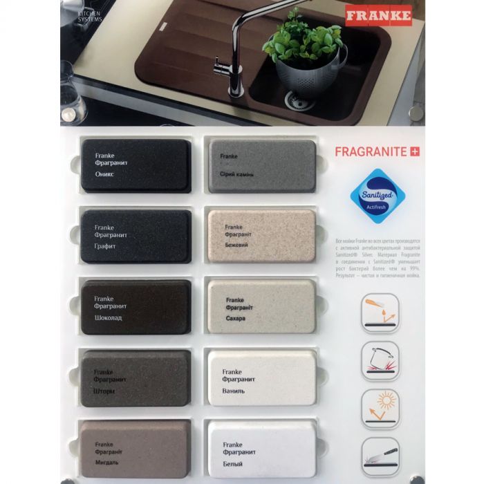 Кухонна мийка Franke BASIS BFG 621