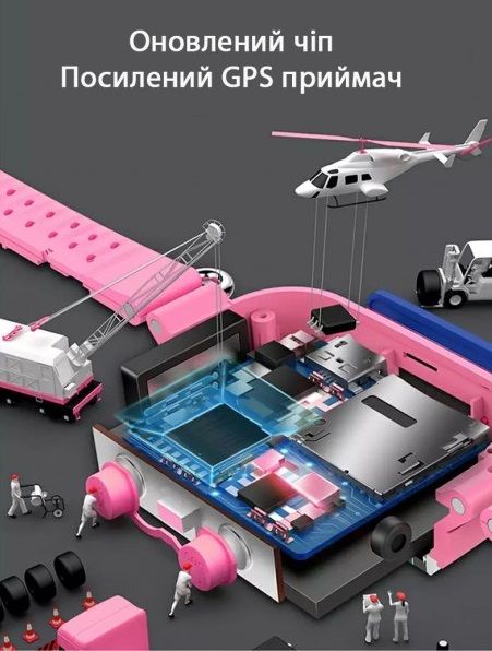 Дитячий GPS годинник-телефон GOGPS ME K16S Синій