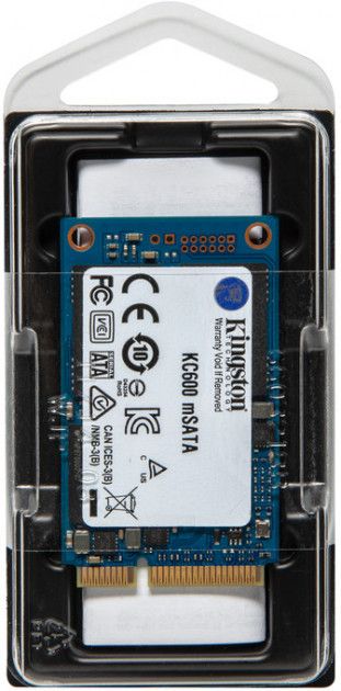 Накопичувач SSD mSATA Kingston SKC600 512GB 3D TLC
