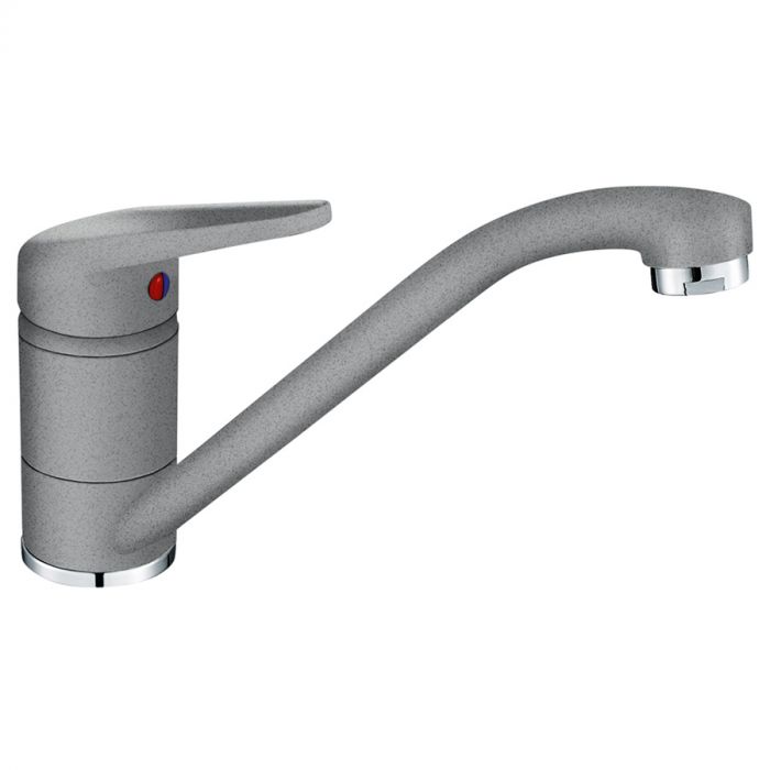 Змішувач Franke Novara-Plus /115.0470.659/фраграніт/ поворотний/ одноричажний/сірий камінь