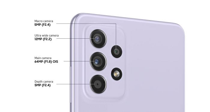 Смартфон Samsung Galaxy A52 (A525F) 4/128GB 2SIM Violet