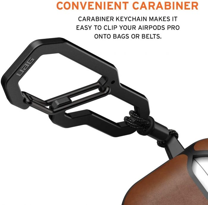 Чохол UAG для Apple Airpods Pro Metropolis, LTHR ARMR- BROWN