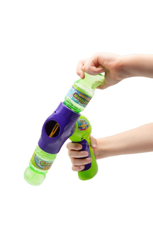 Генератор мильних бульбашок Gazillion напівавтоматичний, бластер в наборі р-н 118мл GZ36598