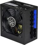Блок живлення SilverStone STRIDER ST1200-PTS(1200W), 80+Platinum, aPFC, 12см, 24+2x8, 8xSATA, 8xPCIe, +6, модульний