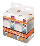 Набір світлодіодних ламп OSRAM 2шт/уп. 13ВТ 4000К Е27 (аналог 125ВТ, 1200Лм)