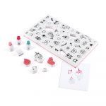 Набір для творчості Janod Штампи Смайли 50 шт. J07801