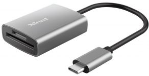 Кардридер Trust DALYX FAST USB-C ALUMINIUM