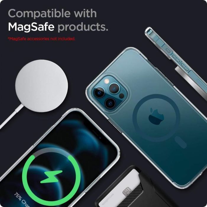 Чохол Spigen для Apple iPhone 12 Pro Max Ultra Hybrid Mag Safe, Pacific Blue