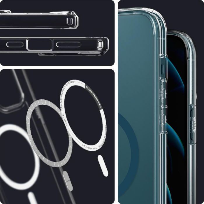 Чохол Spigen для Apple iPhone 12 Pro Max Ultra Hybrid Mag Safe, Pacific Blue