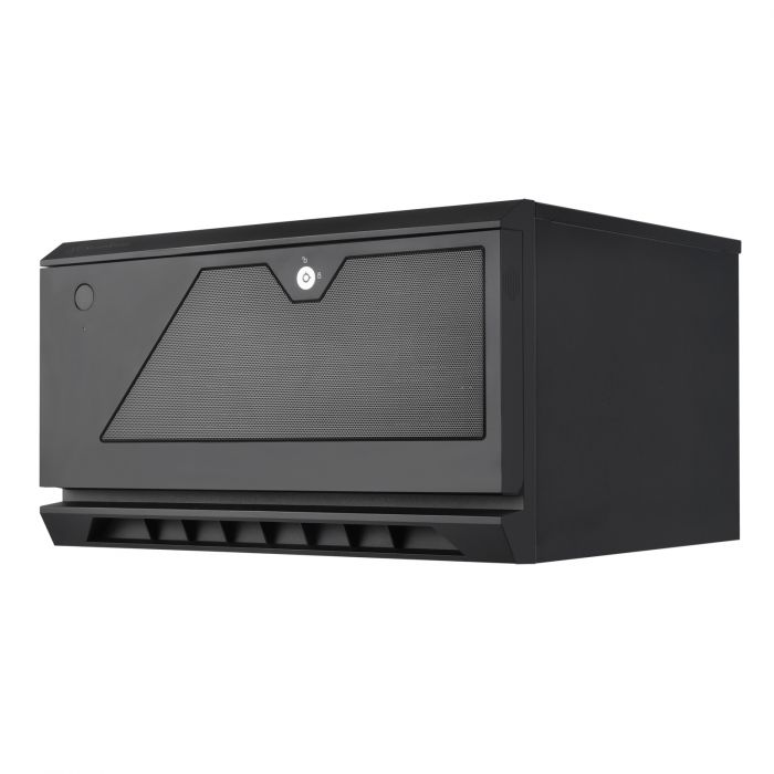 Корпус SilverStone SST-CS381,Micro-ATX,USB 3.1 Gen 1 x 2,HDDx8,SSDx4, Kensington lock, SFX, без БЖ,чорний