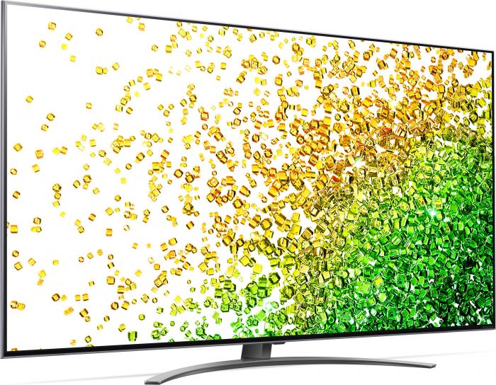 Телевiзор 50" NanoCell 4K LG 50NANO866PA Smart, WebOS, Срiбло