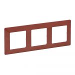 Valena LIFE Legrand рамка 3 пости теракота