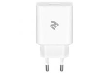 Мережевий ЗП 2Е USB Wall Charger QC, PD, Max 30W, white