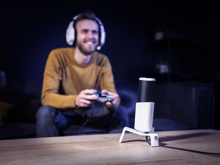 Мікрофон для ПК Trust GXT 258W Fyru USB 4-in-1 PS5 Compatible White