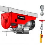 Тельфер електричний Einhell TC-EH 250, 500 Вт, до 250 кг, трос 12 м