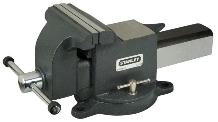Лещата Stanley "MaxSteel", поворотні, чавунні, 105х150мм, 27кг