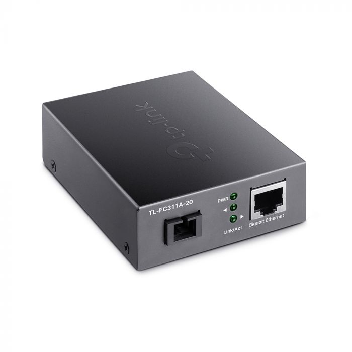 Медiаконвертер TP-LINK TL-FC311A-20 10/100/1000 WDM (TX 1550nm RX 1310nm) SM 20km SC