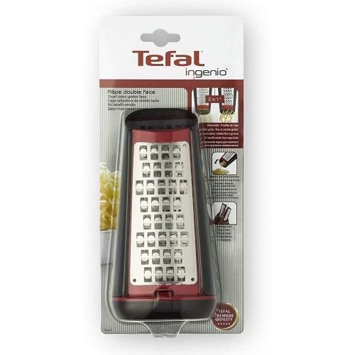 Терка Tefal Ingenio 28.8 см двостороння, нерж.сталь, пластик