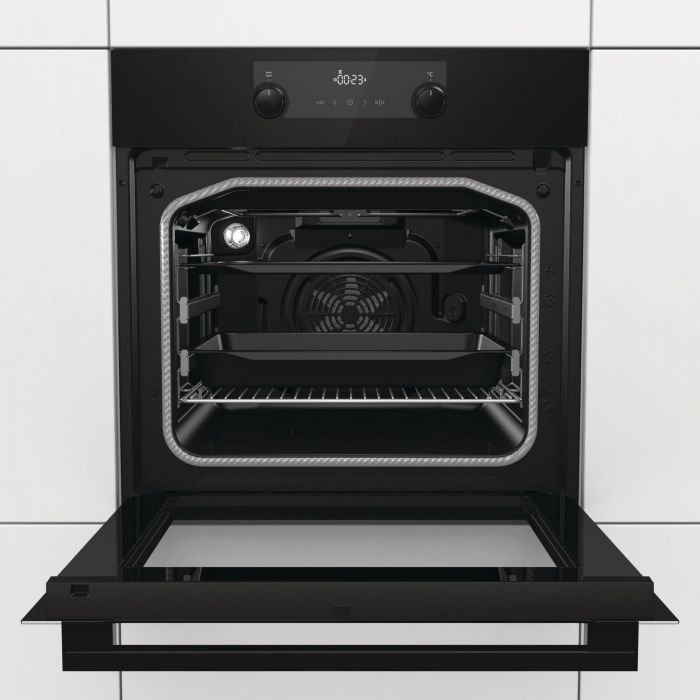 Духовка Gorenje BPS737E301BG/піроліз/приготув. з паром/70 л /А+/сенсорн програматор IconLED+/гриль/чорна