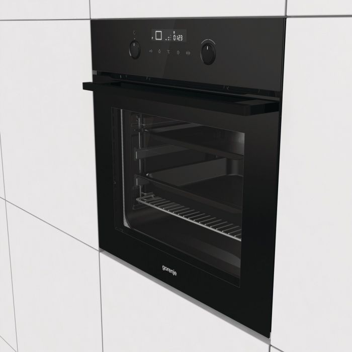 Духовка Gorenje BPS747A32BG/піроліз/приготування з паром/70 л /А+/сенсорн програматор IconLED+/гриль/чорний