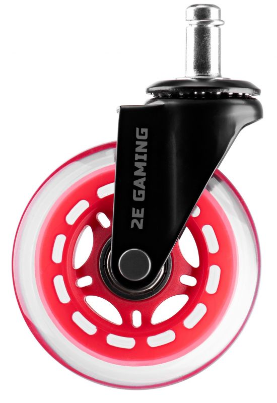 Комплект коліс 2E GAMING SPEED 76 мм (5 шт.) Red