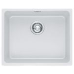 Кухонні мийки Franke Kubus KBG 110-50 /125.0459.028/ прямокутна/під столешницю/фраграніт/540x440х200/білий