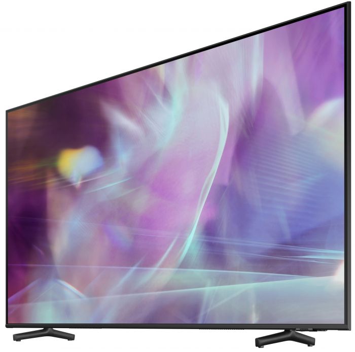 Телевiзор 75" QLED 4K Samsung QE75Q60AAUXUA Smart, Tizen, Black