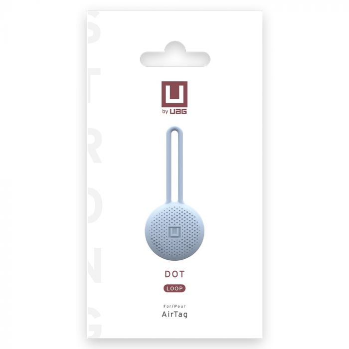 Тримач UAG [U] для Apple AirTags Dot Loop, Soft Blue