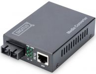 Медіа конвертор DIGITUS Gigabit, RJ45 / SM SC DX, 1310nm, 20km