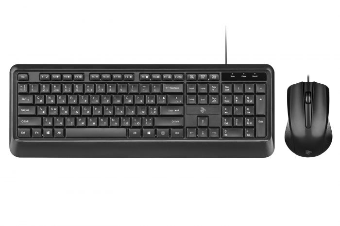 Комплект 2Е MK404 USB Black