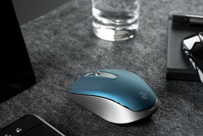 Миша 2Е MF2020 WL Black Gray and Blue