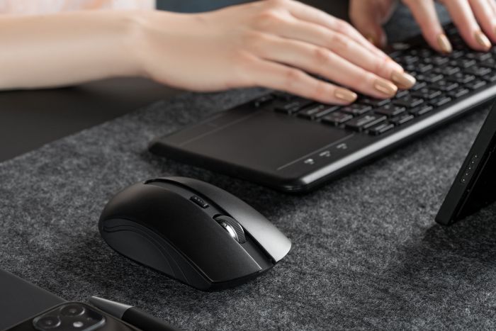 Миша 2Е MF217 WL Black