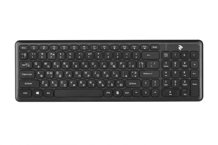 Клавіатура 2E KS230 Slim WL Black