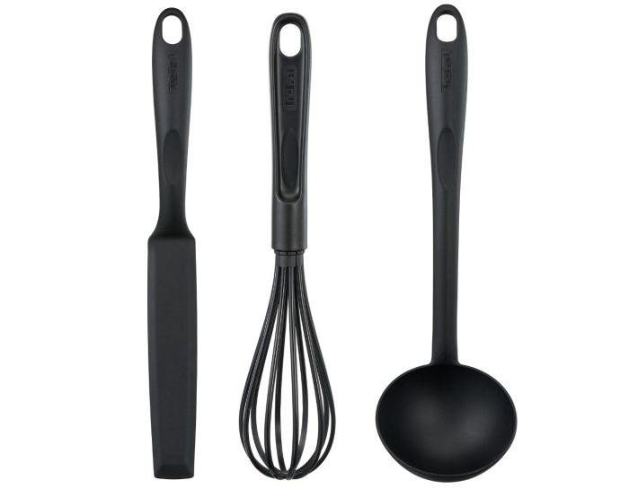 Набір кухонних аксесуарів Tefal Bienvenue, 3 пр., чоринй, пластик