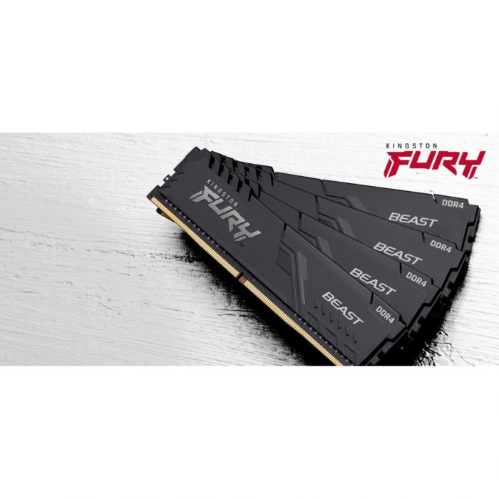 Пам'ять ПК Kingston DDR4 64GB KIT (32GBx2) 3000 FURY Beast