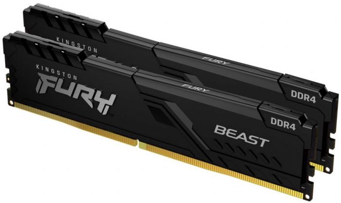 Пам'ять ПК Kingston DDR4 64GB KIT (32GBx2) 3000 FURY Beast