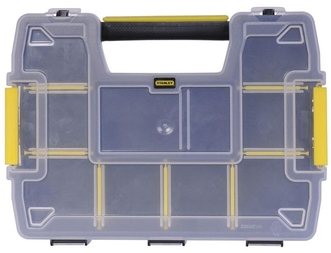 Ящик-органайзер Stanley "Sort Master Light", переставні перегородки, 29.5x6.5x21.5см