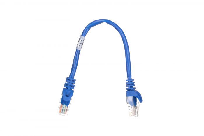 Патч-корд 2E Cat 5e,UTP,RJ45, 26AWG,7/0.16 CCA, 0.20m,PVC,Blue