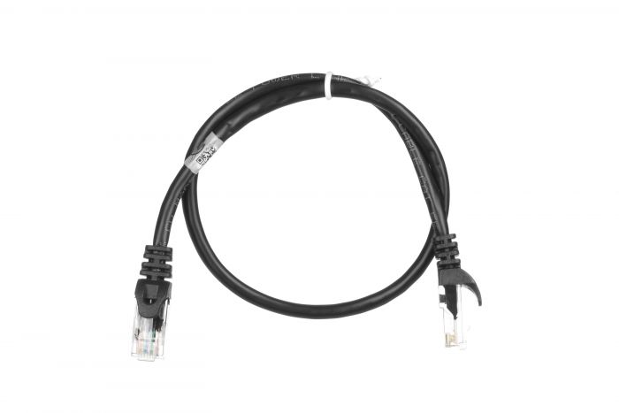 Патч-корд 2E Cat 5e,UTP,RJ45, 26AWG ,7/0.16 Cu, 0.50 m, PVC,Black