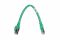 Патч-корд 2E Cat 6,S-FTP екран. фольга з обплетенням, RJ45, 4Х2 27AWG ,7/0.14 Cu, 0.20 m,PVC, Green