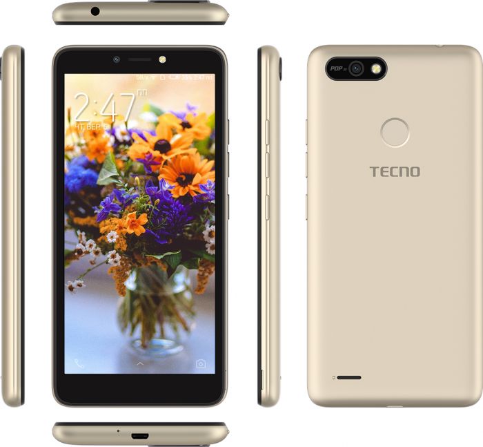 Смартфон TECNO POP 2F (B1G) 1/16GB 2SIM Champagne Gold