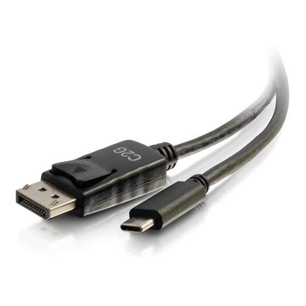 Кабель перехідник C2G USB-C на DP 0.9 м