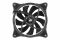 Корпусний вентилятор 2E GAMING (F120OR-ARGB), 120мм, 3+3pin 5V Aura, чорні лопаті,рамка, outer LED