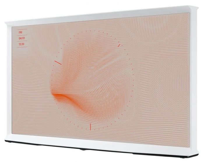 Телевiзор 50" QLED 4K Samsung QE50LS01TAUXUA Smart, Tizen, White, The Serif