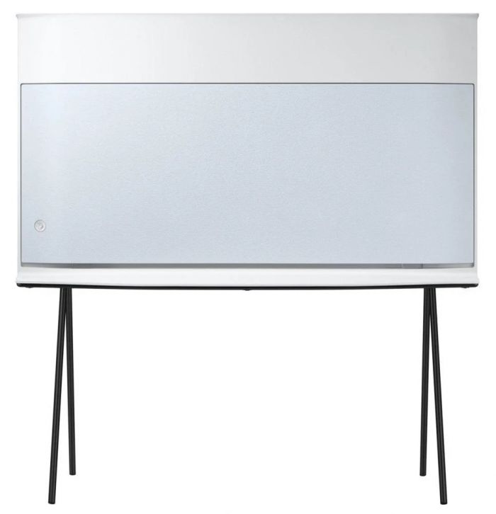 Телевiзор 50" QLED 4K Samsung QE50LS01TAUXUA Smart, Tizen, White, The Serif