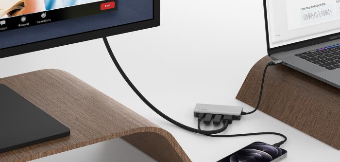 Хаб Belkin USB-C 4в1 Multiport Dock