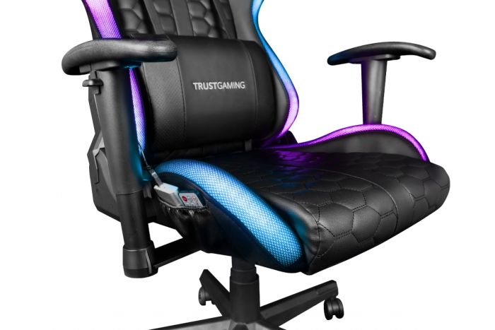 Ігрове крісло Trust GXT 716 Rizza RGB BLACK