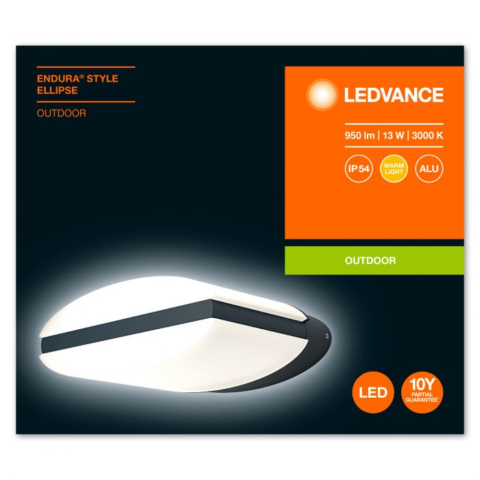 Парковий світильник LEDVANCE ENDURA STYLE Ellipse 900 13 W DG