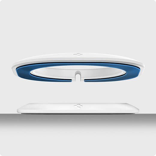 Тримач Spigen Mag Fit для MagSafe Charger Pad, White