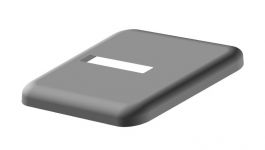 Кришка опори кронштейна Kermi, ВН 200, пластик, білий